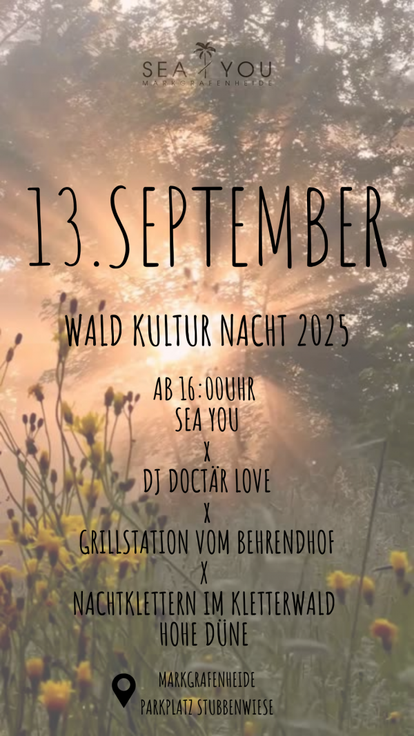 SEA YOU_Kalender_WaldKulturNacht2025