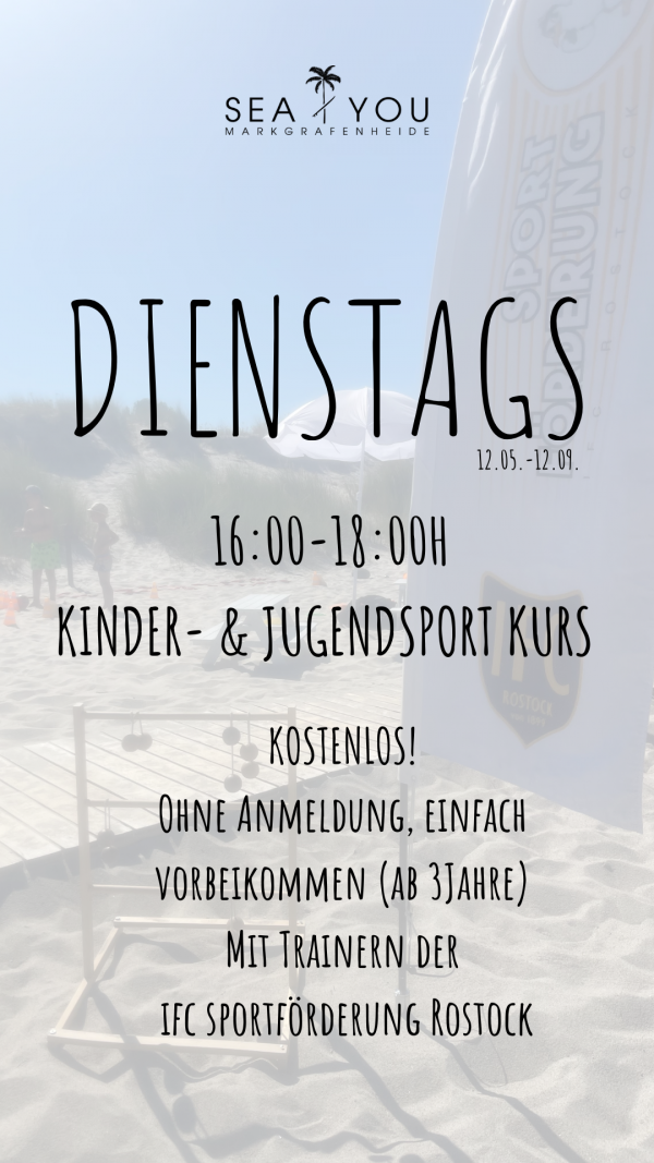 SEA YOU_Kalender__Kindersport_Dienstags_Sep