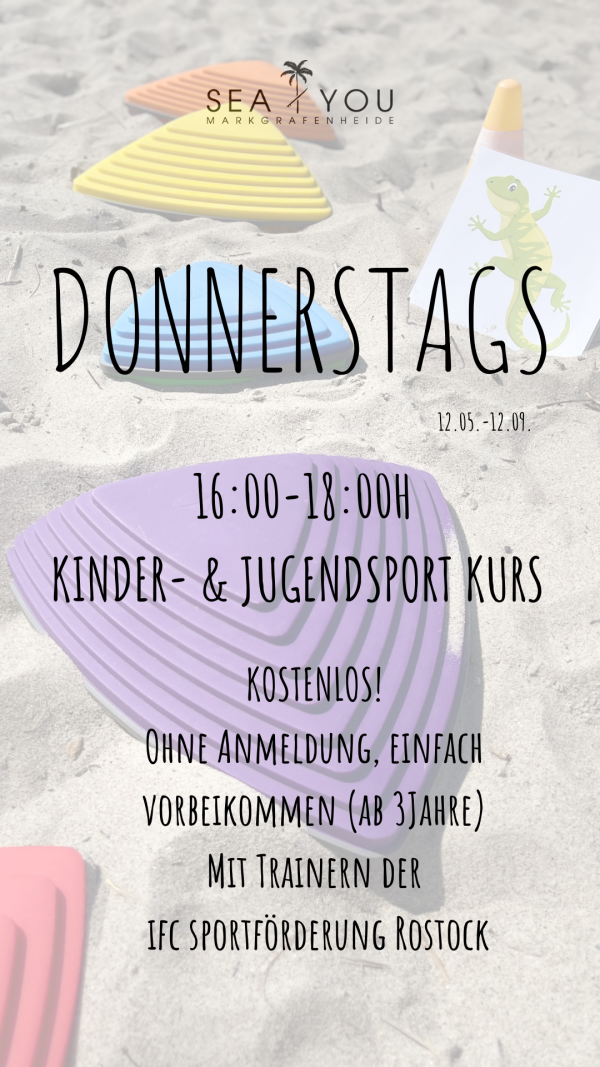 SEA YOU_Kalender__Kindersport_Donnerstags